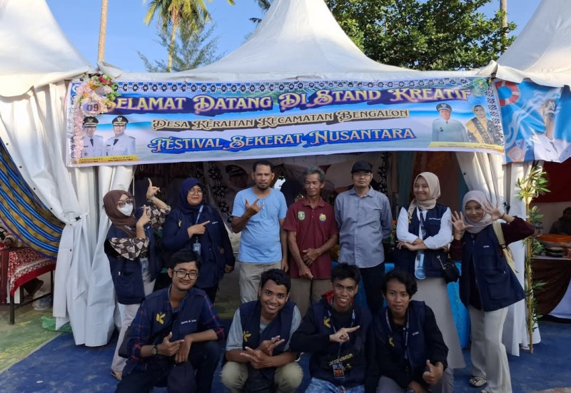 Stand Pameran UMKM Desa Keraitan